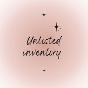 Unlisted inventory